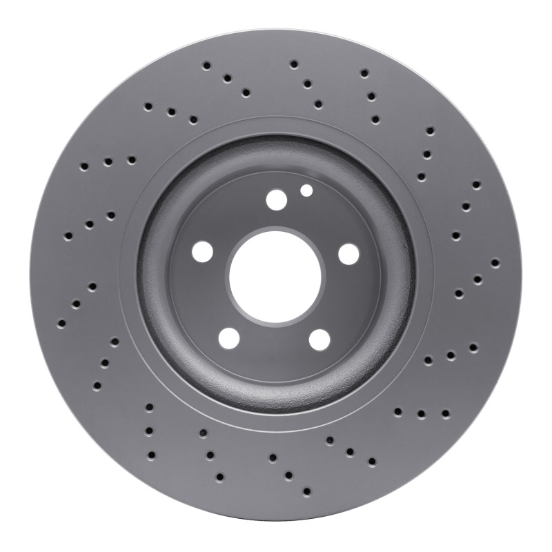 Mercedes-Benz S430 Brake Rotor (1) - Front - R1 Concepts - GeoSPEC Coated Drilled - `00-`03